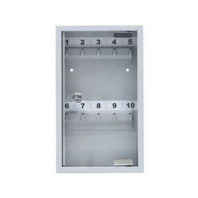 Ключница с прозрачной дверцей КЛС-10 | Без брелоков